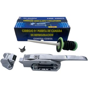 CERROJO CAMARA CONTRA CORTA C/ LLAVE Y BOTADOR YL-1178S CERRCA011S