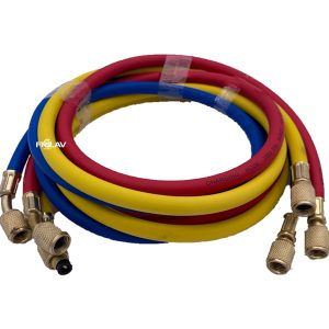 Juego de Mangueras p/ Manometro 150CM 1/4" R134 R22 R404 R407C