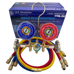 Juego de Manometros para R134 / R22 / R404 / R407C