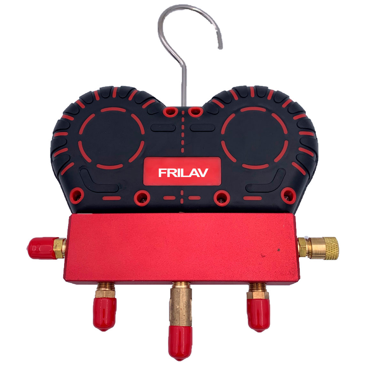 Juego de Manometros RED SHADOW para R410 / R134 / R22 / R404 - Image 4