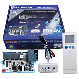 Tarjeta y control p/ minisplit universal 110-220v ice