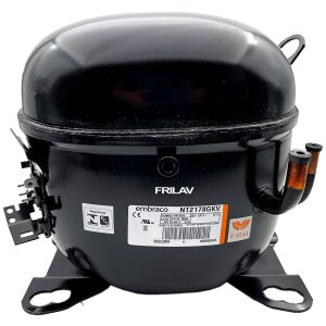 COMPRESOR EMBRACO 1- HP COMERCIAL R404 115V LBP NT2178GKV