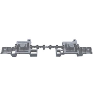 Soporte de tarjeta de botones larga